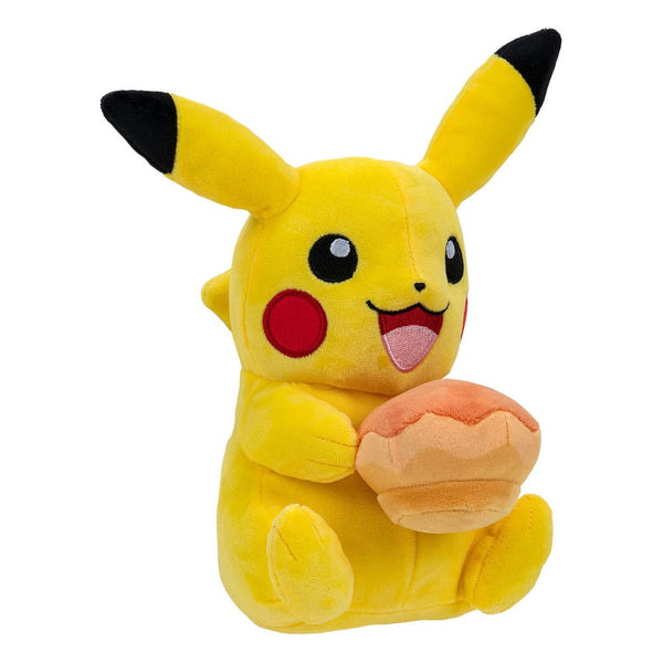 Pokemon - Pikachu med appelsin Poké Puff - Bamse