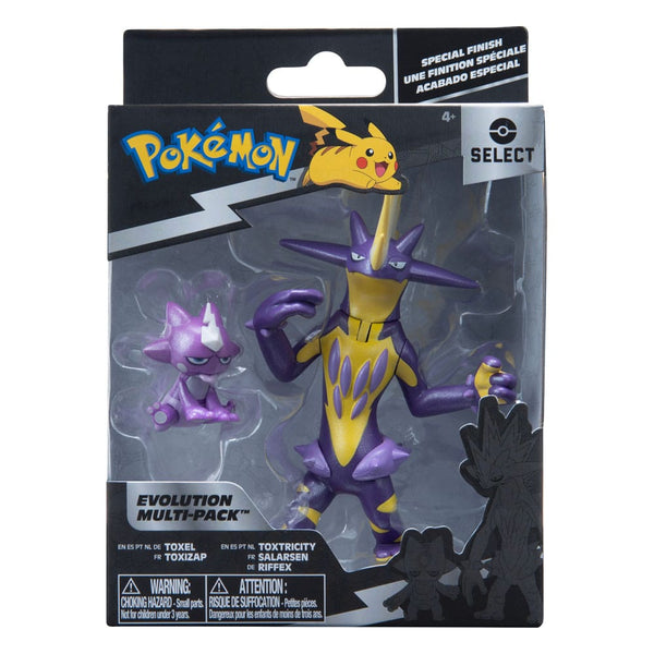 Pokemon - Toxel & Toxtricity: Select Action - Poserbar Figur