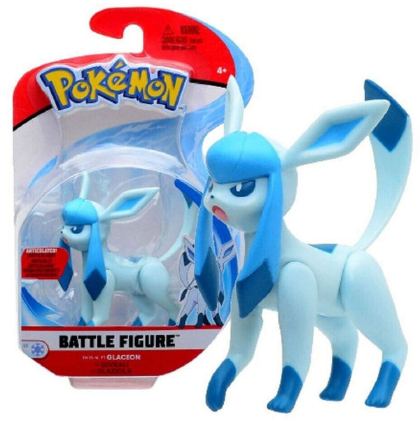 Pokemon - Glaceon: Pokémon Battle Mini - PVC Figur