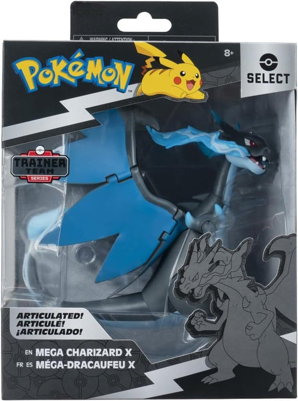 Pokémon - Mega Charizard X: Select Ver. - Super-artikuleret Figur (15 cm)