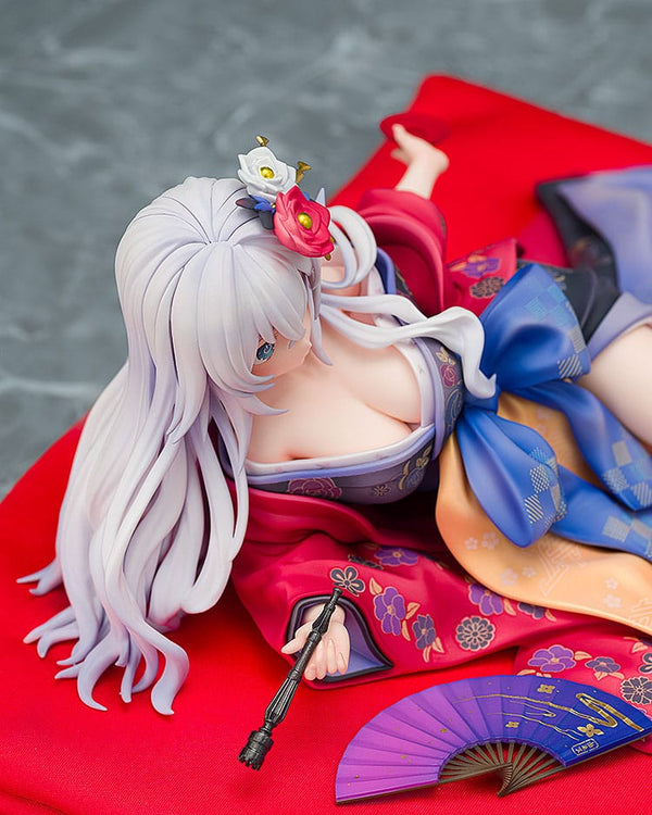 Neptunia x Senran Kagura - Black Heart: Kimono Ver. - Statue 1/7 (10 cm)