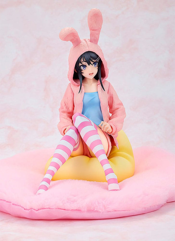 Seishun Buta Yarou - Sakurajima Mai: Hoodie Look Rabbit Ears Ver. - PVC Figur