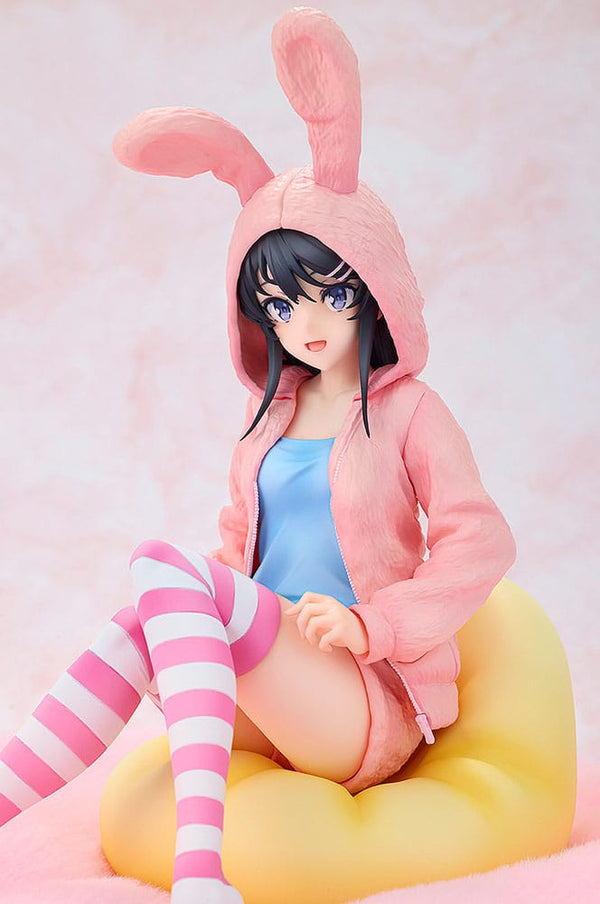 Seishun Buta Yarou - Sakurajima Mai: Hoodie Look Rabbit Ears Ver. - PVC Figur