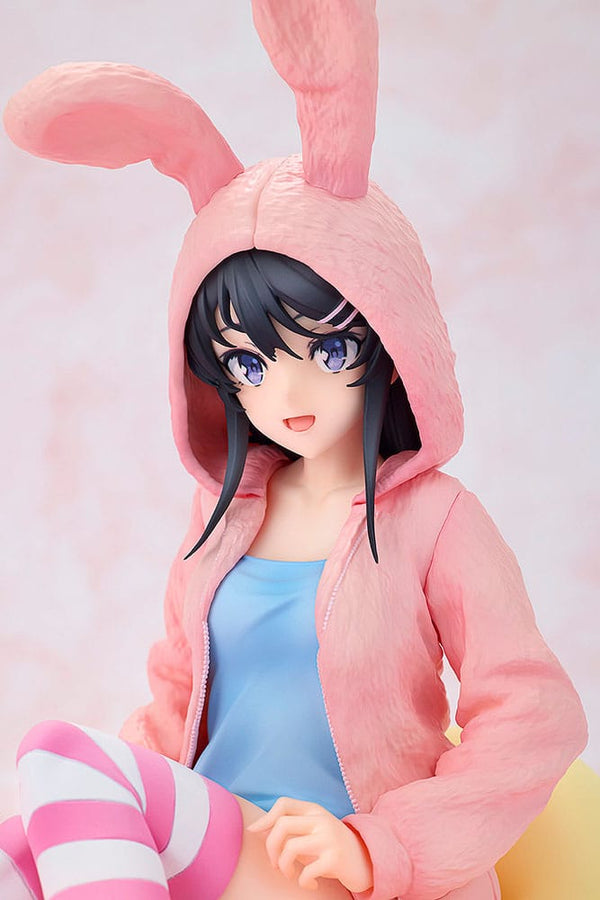 Seishun Buta Yarou - Sakurajima Mai: Hoodie Look Rabbit Ears Ver. - PVC Figur