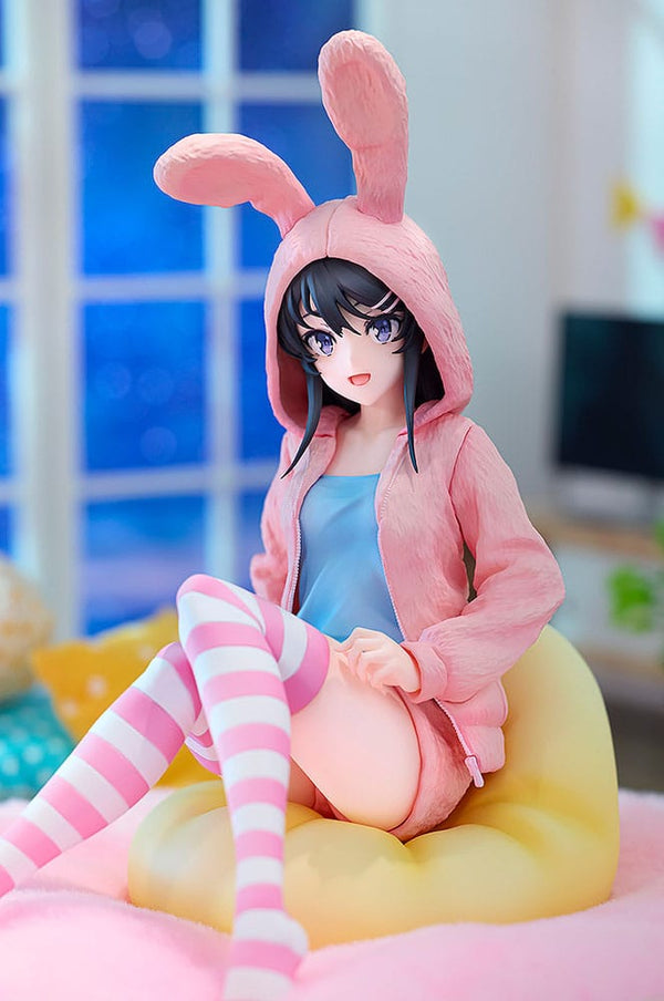 Seishun Buta Yarou - Sakurajima Mai: Hoodie Look Rabbit Ears Ver. - PVC Figur