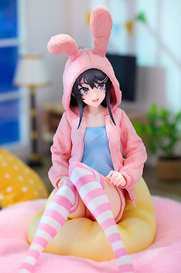 Seishun Buta Yarou - Sakurajima Mai: Hoodie Look Rabbit Ears Ver. - PVC Figur