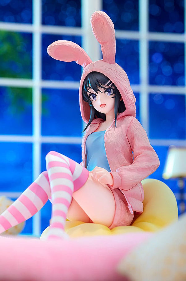 Seishun Buta Yarou - Sakurajima Mai: Hoodie Look Rabbit Ears Ver. - PVC Figur