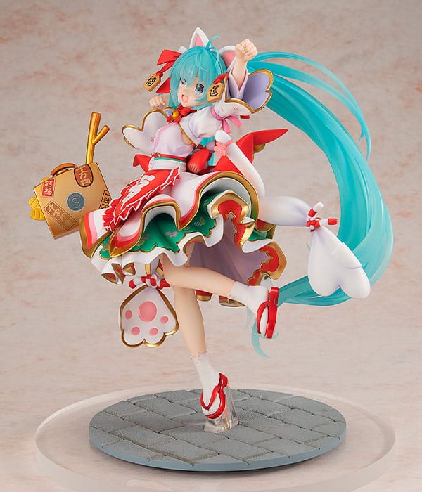 Vocaloid - Hatsune Miku: Maneki Miku Ver. - 1/7 PVC figur