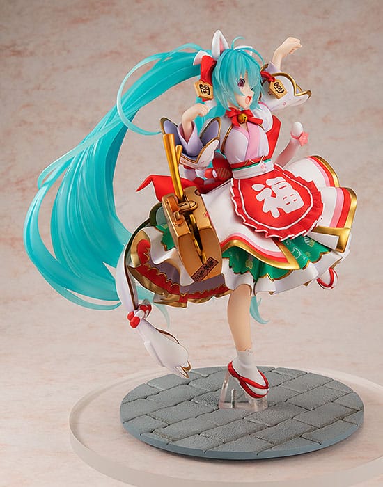 Vocaloid - Hatsune Miku: Maneki Miku Ver. - 1/7 PVC figur