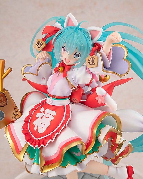 Vocaloid - Hatsune Miku: Maneki Miku Ver. - 1/7 PVC figur