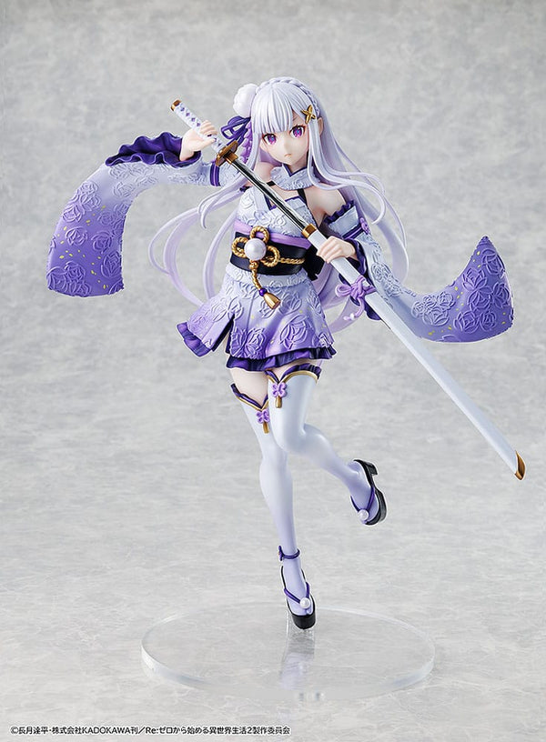 Re:ZERO - Emilia: Combat Outfit Ver. - PVC Statue 1/7 (24 cm)