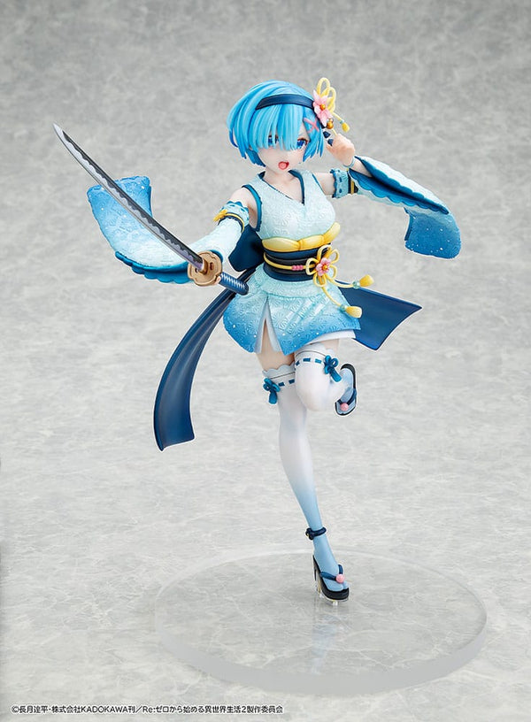 Re:ZERO -Starting Life in Another World- - Rem: Combat Outfit Ver. - PVC Statue 1/7 (22 cm)