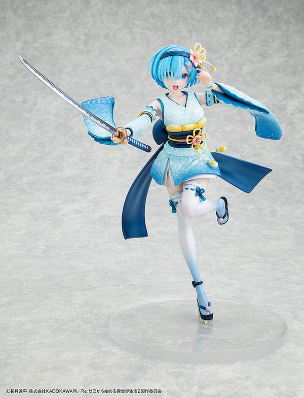 Re:ZERO -Starting Life in Another World- - Rem: Combat Outfit Ver. - PVC Statue 1/7 (22 cm)