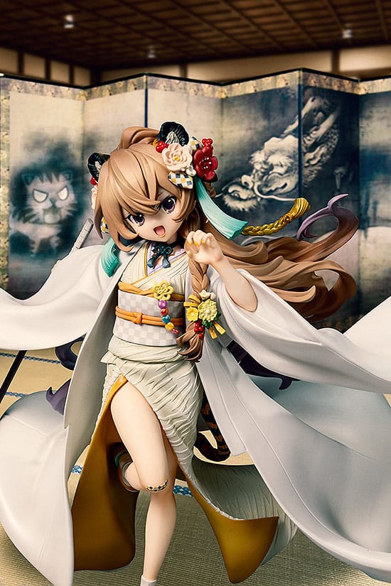 Toradora! - Taiga Aisaka: White Kimono Ver. - PVC Statue (22 cm)