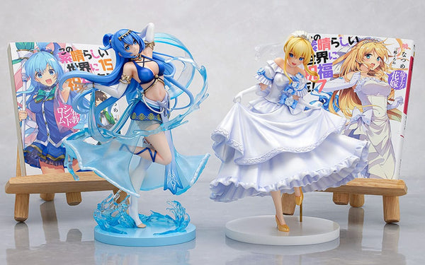 Kono Subarashii Sekai ni Shukufuku o! - Aqua: Light Novel 10th Anniversary Ver. - PVC figur