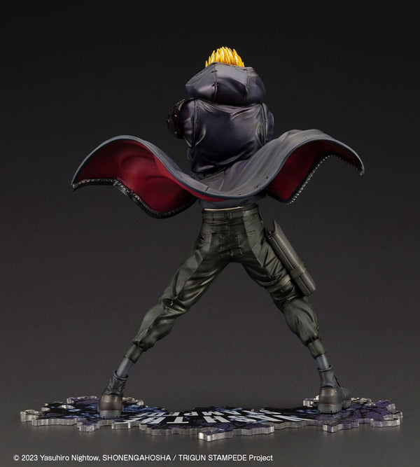 Trigun Stampede - Vash the Stampede: The Gunman in Black Ver. - ARTFXJ Statue 1/8 (22 cm)