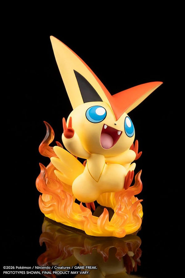 Pokémon - Hilbert & Victini - ARTFX J PVC Figur 1/8 (20 cm)
