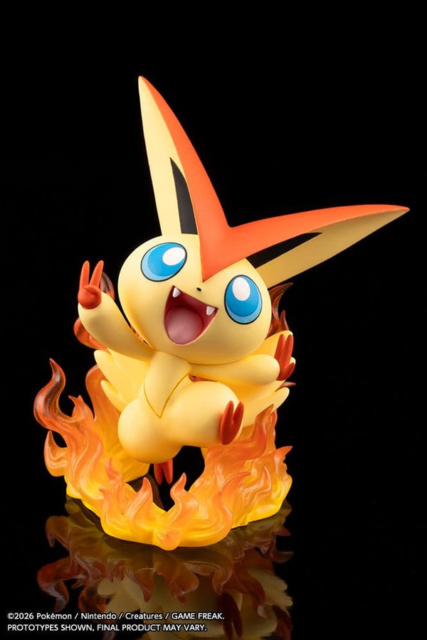 Pokémon - Hilbert & Victini - ARTFX J PVC Figur 1/8 (20 cm)