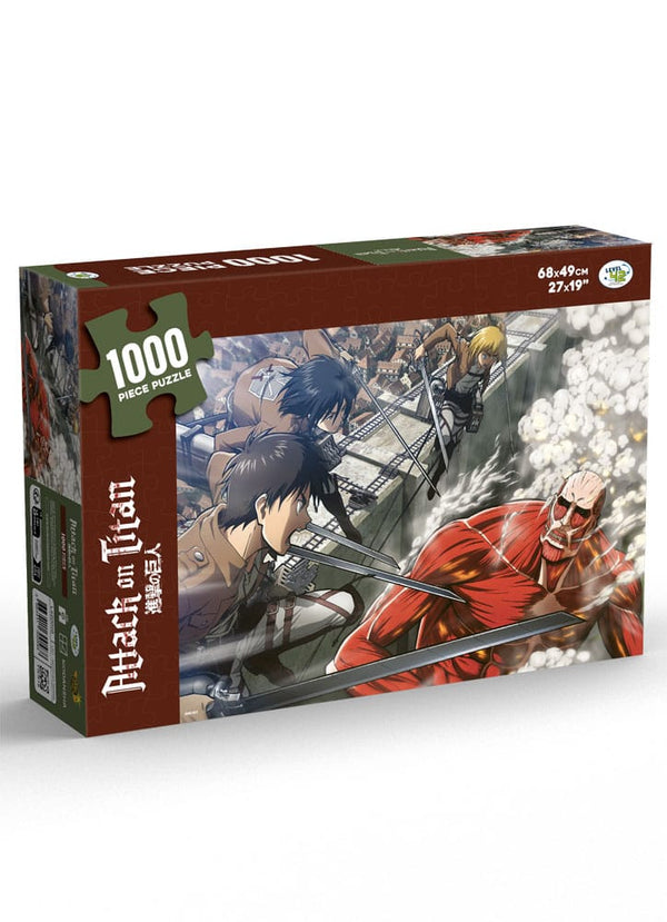 Attack on Titan - Fight Puslespil - 1000 brikker