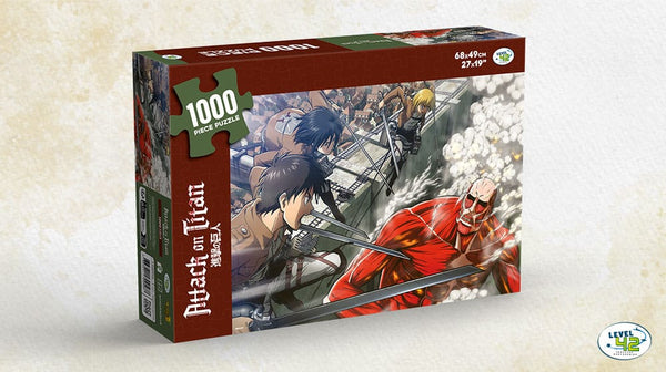 Attack on Titan - Fight Puslespil - 1000 brikker