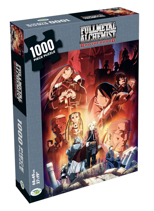 Fullmetal Alchemist - Characters Puslespil - 1000 brikker