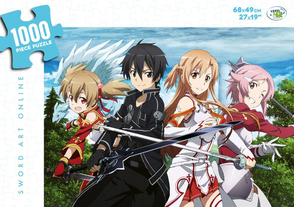 Sword Art Online - Characters Puslespil - 1000 brikker