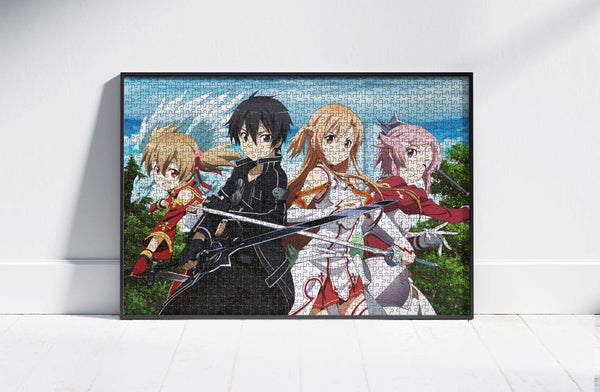 Sword Art Online - Characters Puslespil - 1000 brikker