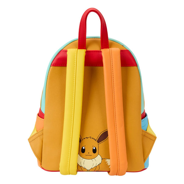 Pokemon - Pikachu, Eevee & Kanto Starter af Loungefly - Mini Rygsæk