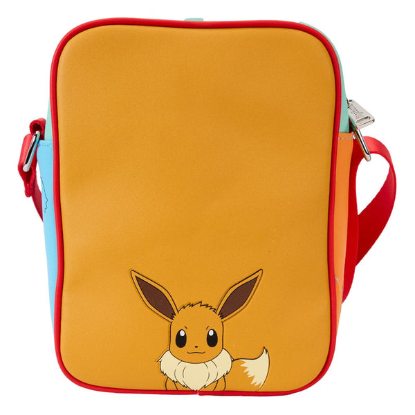 Pokemon - Pikachu, Eevee & Kanto Starter af Loungefly - Skuldertaske