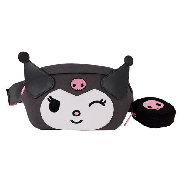 Sanrio - Kuromi - Bæltetaske (26 x 8 x 18 cm)