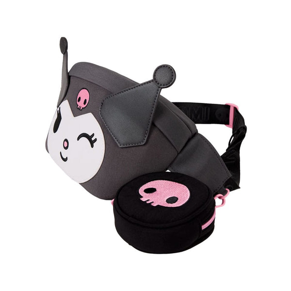 Sanrio - Kuromi - Bæltetaske (26 x 8 x 18 cm)