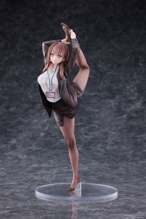 OL-chan Who Doesn't Want to Go to Work - OL-chan: White Ver. Deluxe Edition - 1/6 PVC figur (Forudbestilling)