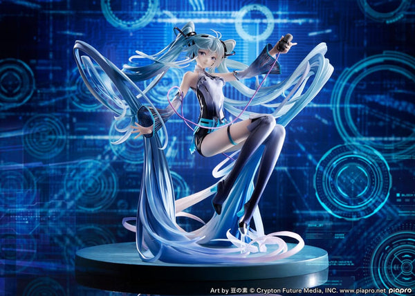 Vocaloid - Hatsune Miku: Techno-Magic Ver. - 1/7 PVC figur (Forudbestilling)