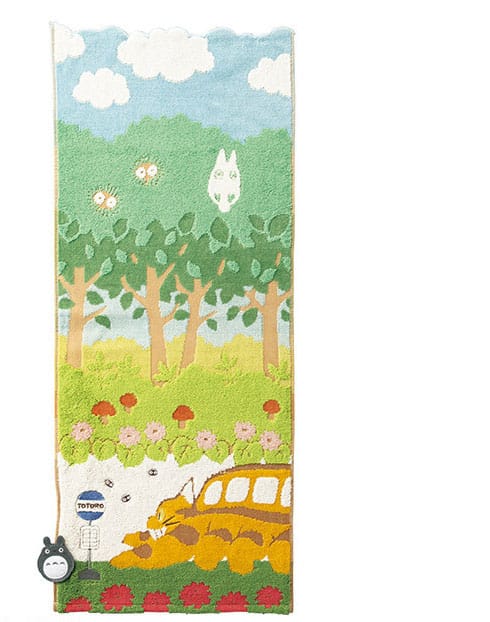 My Neighbor Totoro - Catbus - Håndklæde (34 x 80 cm)