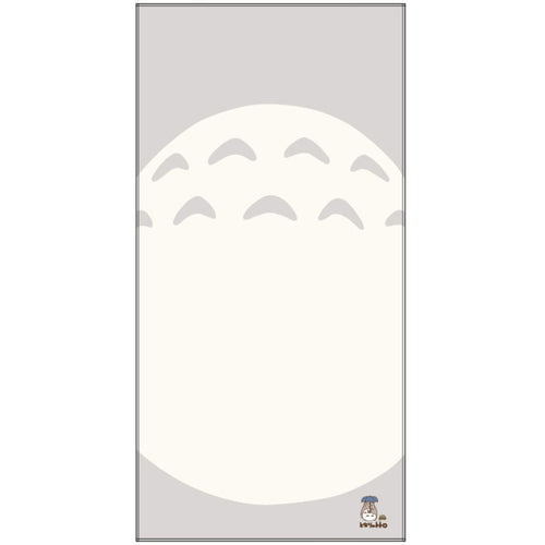 My Neighbor Totoro - Totoro's Belly - Stort Badehåndklæde (60 x 120 cm)