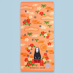Spirited Away - No Face & Flowers - Håndklæde (70 x 140 cm)
