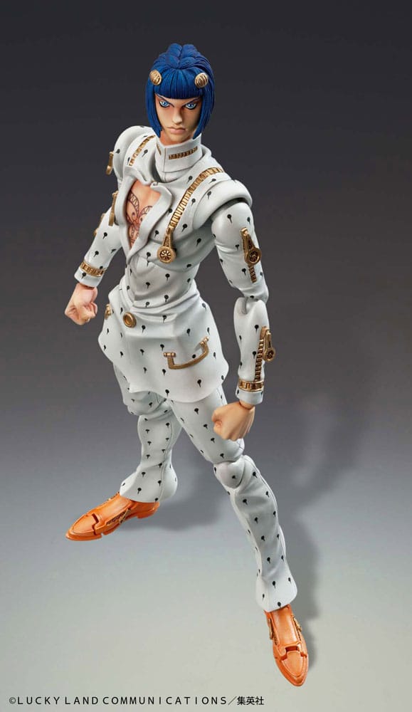 Jojo's Bizarre Adventure - Bruno Bucciarati: Chozokado Ver. - Poserbar figur (Forudbestilling)