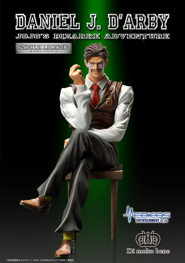 JoJo's Bizarre Adventure - Daniel J. D'Arby - Statue Legend PVC Statue (14 cm)