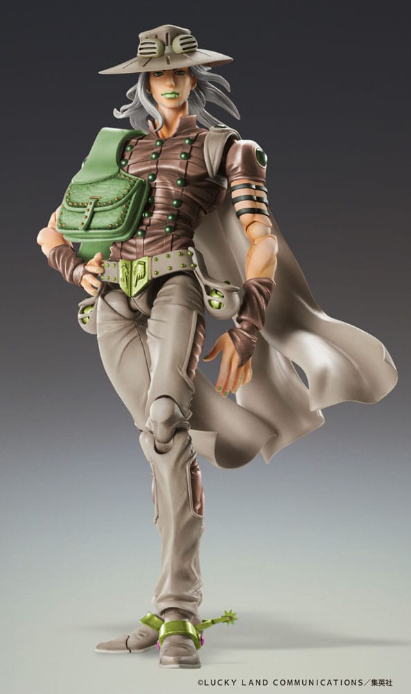JoJo's Bizarre Adventure - Gyro Zeppeli - Super Action Figur (16 cm)