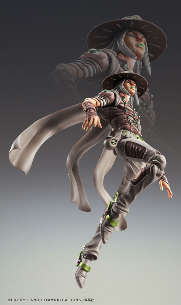 JoJo's Bizarre Adventure - Gyro Zeppeli - Super Action Figur (16 cm)