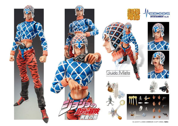 JoJo's Bizarre Adventure - Guido Mista & S P: Chozokado - Statue Legend PVC Statue (15 cm)