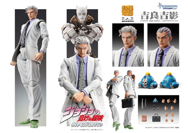 JoJo´s Bizarre Adventure - Yoshikage Kira - Super Action Figur (16 cm)
