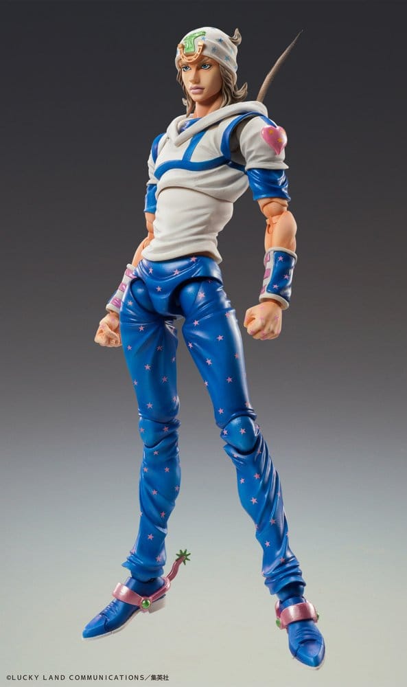 JoJo's Bizarre Adventure - Johnny Joestar: Part 7: Steel Ball Run Ver. - Super Chozokado Action Figur (15 cm)