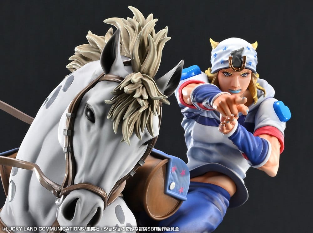 JoJo's Bizarre Adventure - Johnny Joestar & Slow Dancer: Chozo Art Collection Ver. - PVC Figur (30 cm)