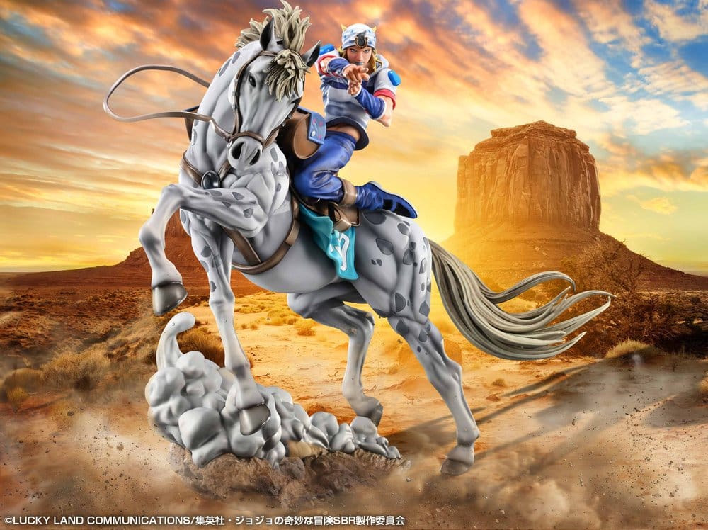 JoJo's Bizarre Adventure - Johnny Joestar & Slow Dancer: Chozo Art Collection Ver. - PVC Figur (30 cm)
