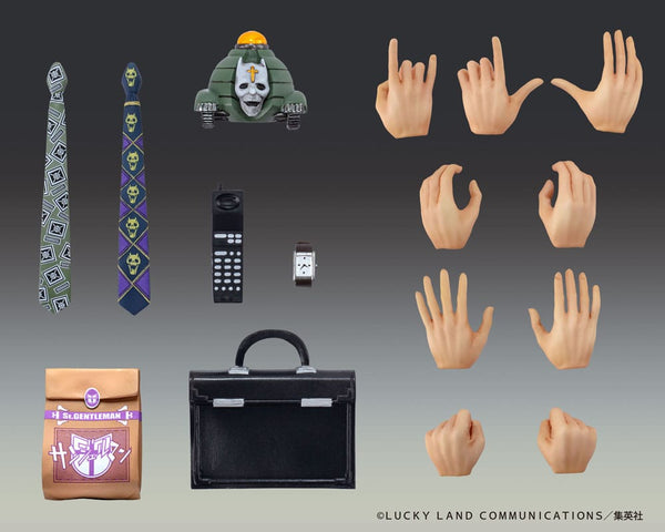 JoJo's Bizarre Adventure - Yoshikage Kira - Super Action Figur (21 cm)