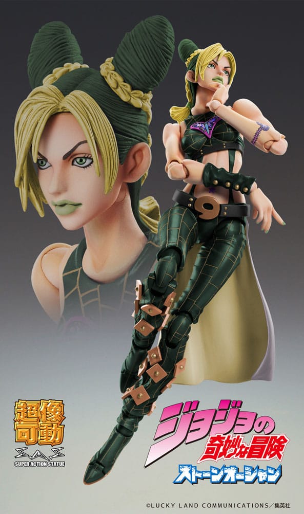 JoJo's Bizarre Adventure - Jolyne Cujoh: Stone Ocean Third Ver. - Super Action Figur (15 cm)