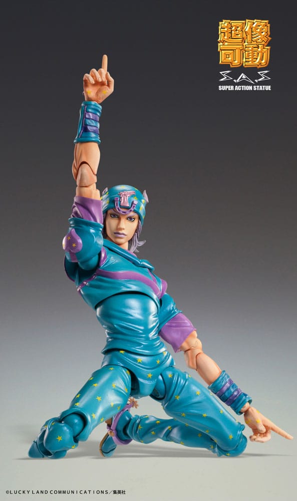 JoJo's Bizarre Adventure - Johnny Joestar: Second Ver. - Super Action Figur (15 cm)