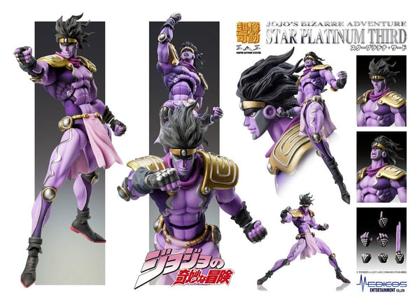 JoJo's Bizarre Adventure - Star Platinum: Third Ver. - Chozokado Action Figur (17 cm)