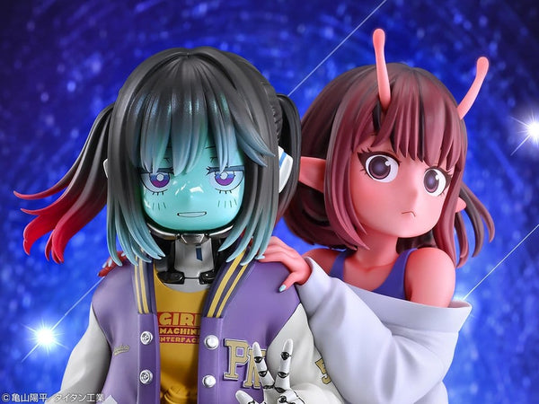 Milky Subway The Galactic Limited Express - Chiharu & Makina - PVC Figurer 2-Pack (18 cm)